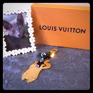 Louis Vuitton Cat Bag Charm/Key Holder